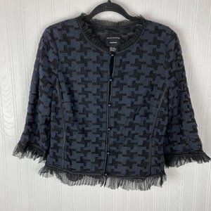 Doncaster black tulle jacket size‎ 10